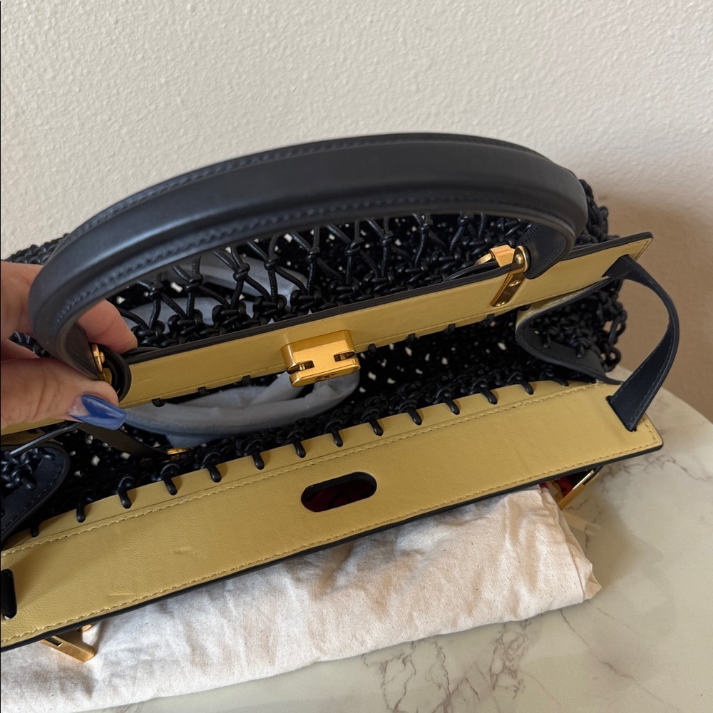 Tory Burch Lee Radziwill Knotted Leather Bag - Picture 13 of 15